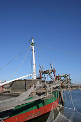 Image showing Traditional Korea - shrimp boat