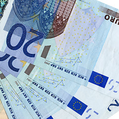 Image showing Euro note