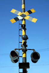 Image showing Railway crossing