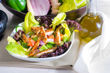 Image showing sesame chicken salad