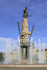 Image showing Avram Iancu Statue- Cluj Napoca,Romania