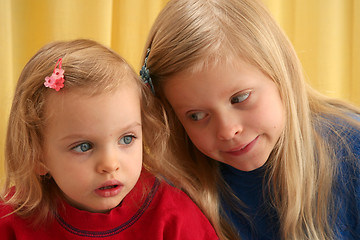 Image showing Portrait girls