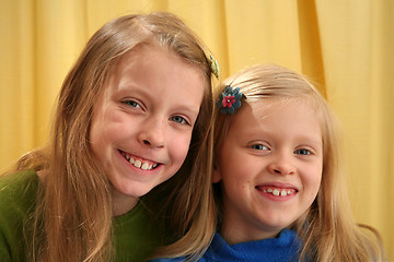 Image showing Portrait girls