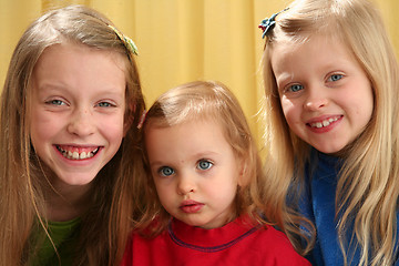 Image showing Portrait girls