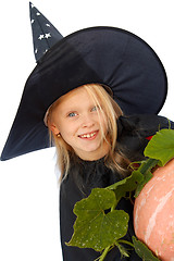 Image showing Young witch