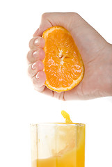 Image showing orange juice