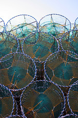 Image showing Fishing nets