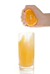 Image showing orange juice