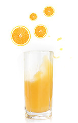 Image showing orange juice