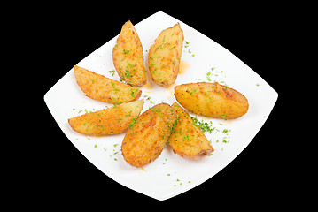 Image showing Baked potatoes