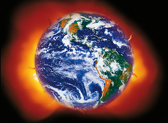 Image showing planet ground