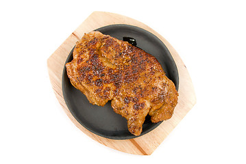 Image showing delicious grilled chicken