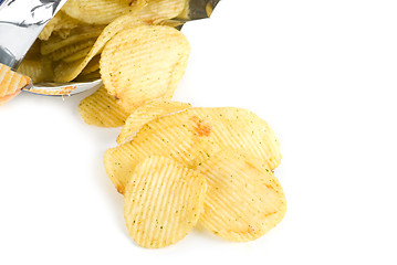 Image showing Potato chips