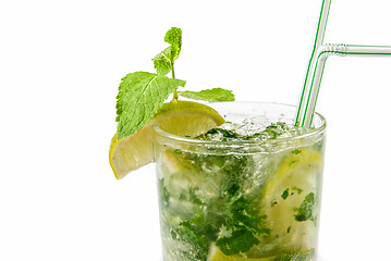 Image showing mojito closeup