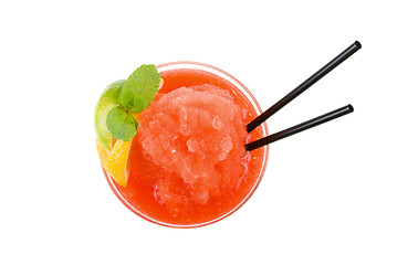 Image showing red cocktail 