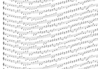 Image showing partition of music