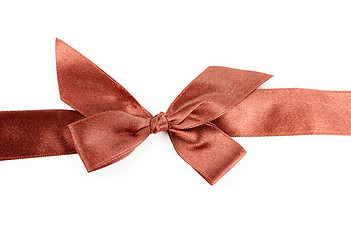 Image showing red holiday ribbon