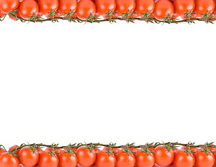 Image showing tomatoes frame