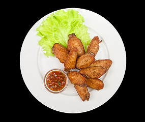 Image showing chicken wing