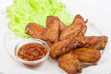 Image showing Roasted Wings