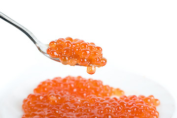 Image showing red caviar