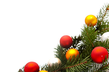 Image showing Christmas tree decorations