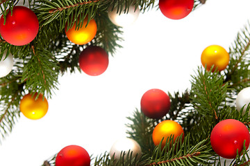 Image showing Christmas tree decorations