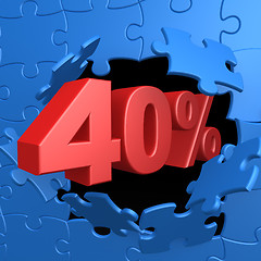 Image showing 40% Off