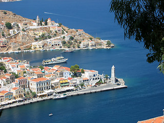 Image showing Island Symi (Simi), Dodecanesse, Greece