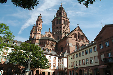 Image showing Mainz Cathedral (Dom), Germany