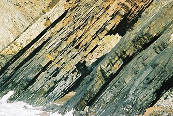 Image showing Coastal rock formation