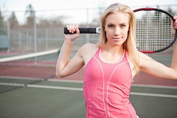 Image showing Tennis player