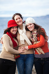 Image showing Mother and daughters