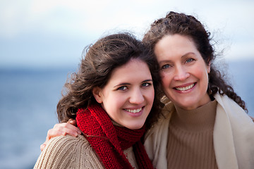 Image showing Mother and daughter