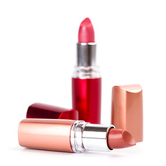 Image showing two lipsticks