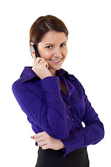 Image showing Businesswoman on Phone