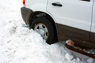 Image showing Stuck In The Snow