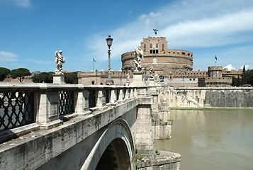 Image showing St. Angel Castle, Rome