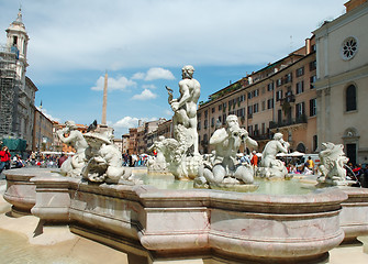 Image showing Piazza Navona, Rome, Italy