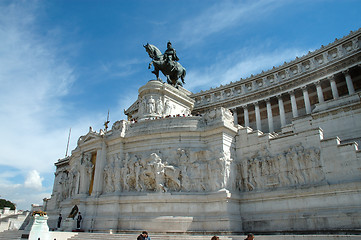 Image showing Piazza Venezia, Rome