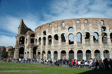 Image showing The Roman Colosseum, Rome, Italy