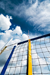 Image showing Stormy volleyball