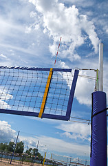 Image showing Time to play volleyball