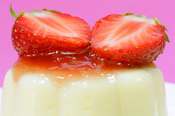 Image showing Vanilla pudding