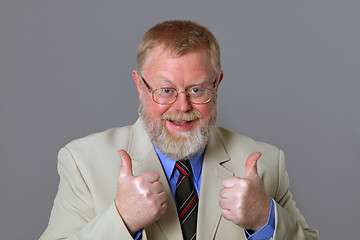 Image showing Thumbs up