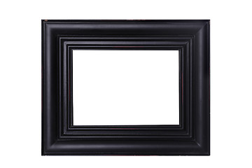 Image showing Black Distressed Frame