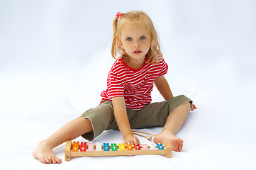 Image showing Rainbow xylophone