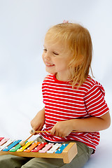 Image showing Rainbow xylophone