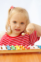 Image showing Rainbow xylophone