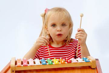 Image showing Rainbow xylophone